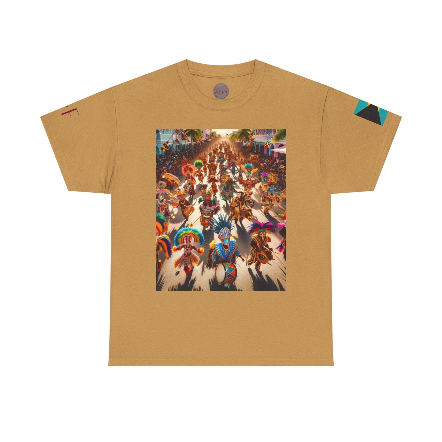 Vibrant Junkanoo Festival Tee