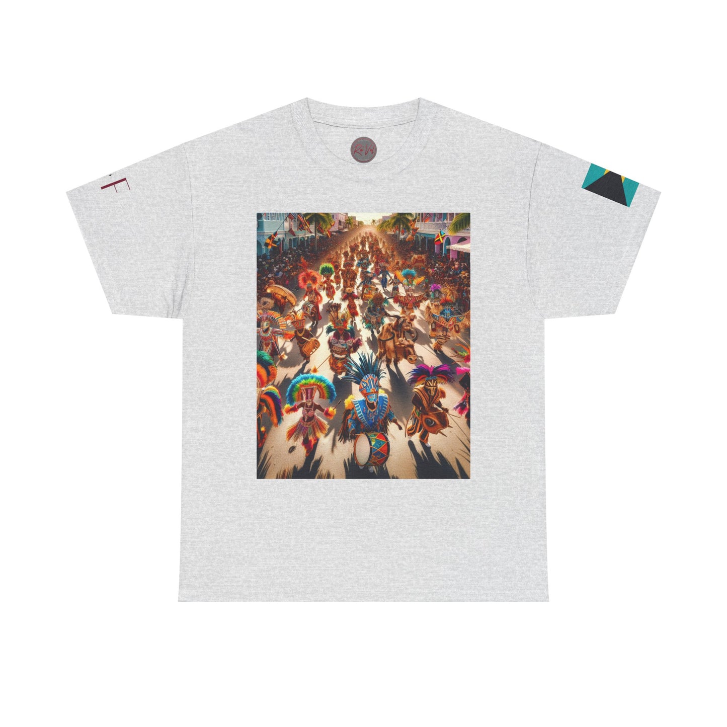 Vibrant Junkanoo Festival Tee
