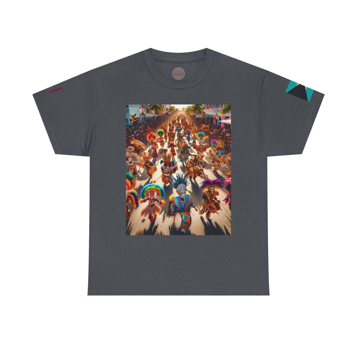 Vibrant Junkanoo Festival Tee