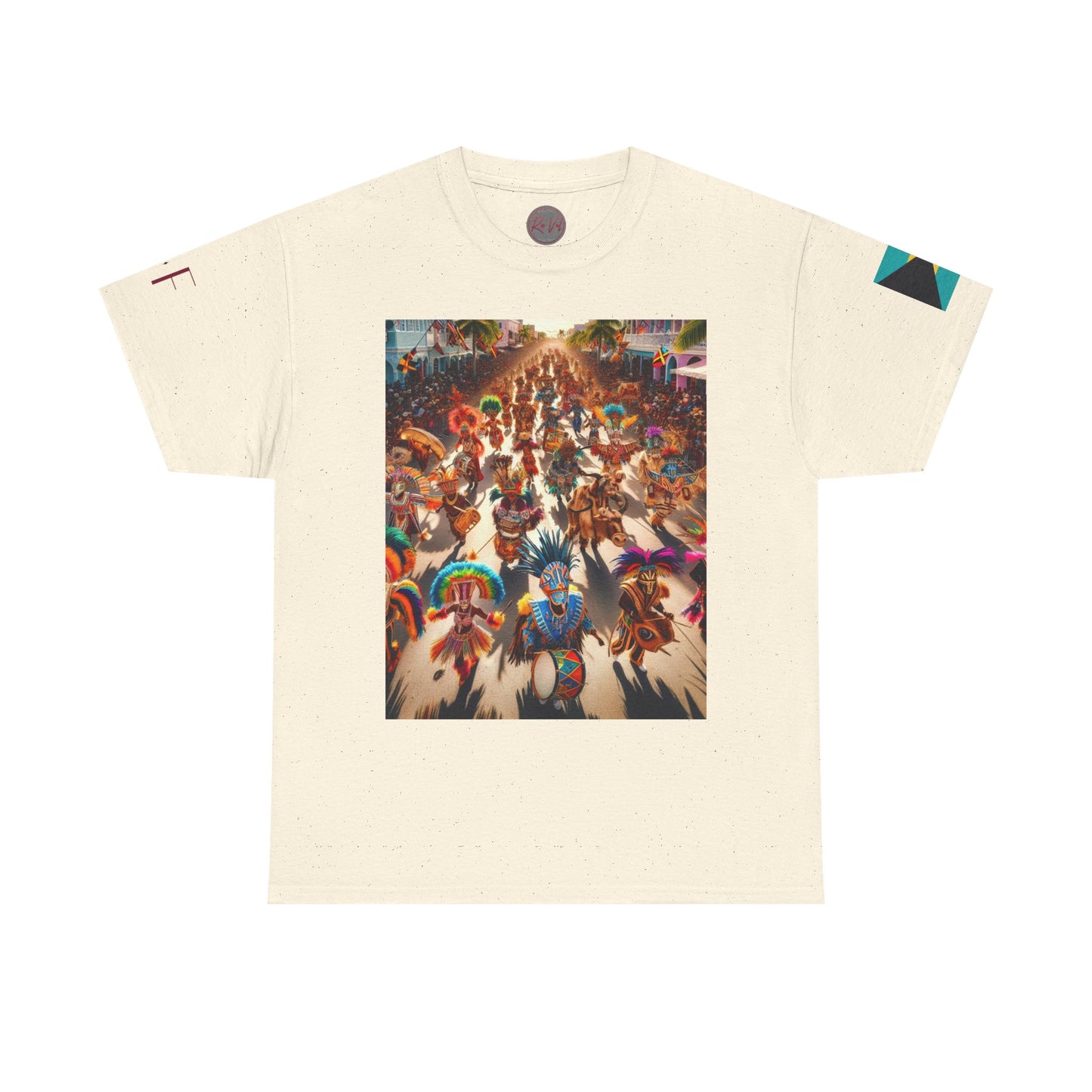 Vibrant Junkanoo Festival Tee