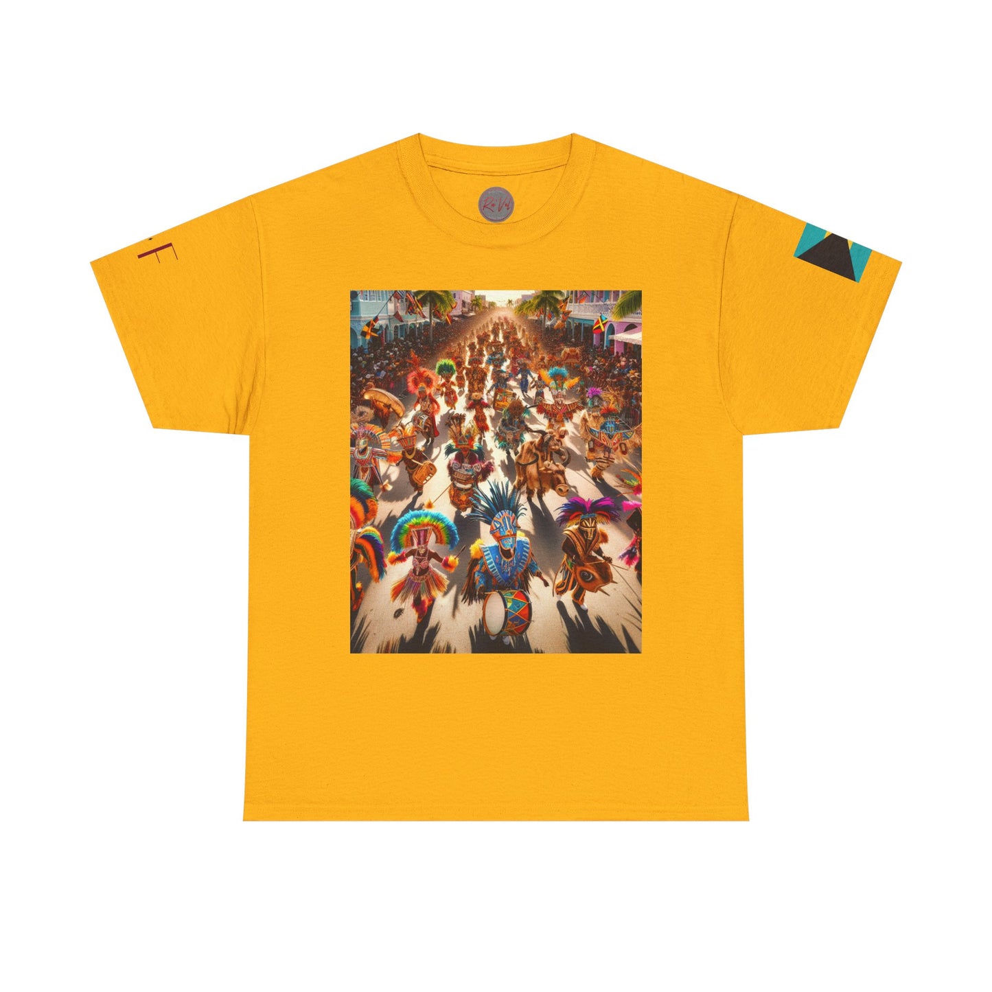 Vibrant Junkanoo Festival Tee