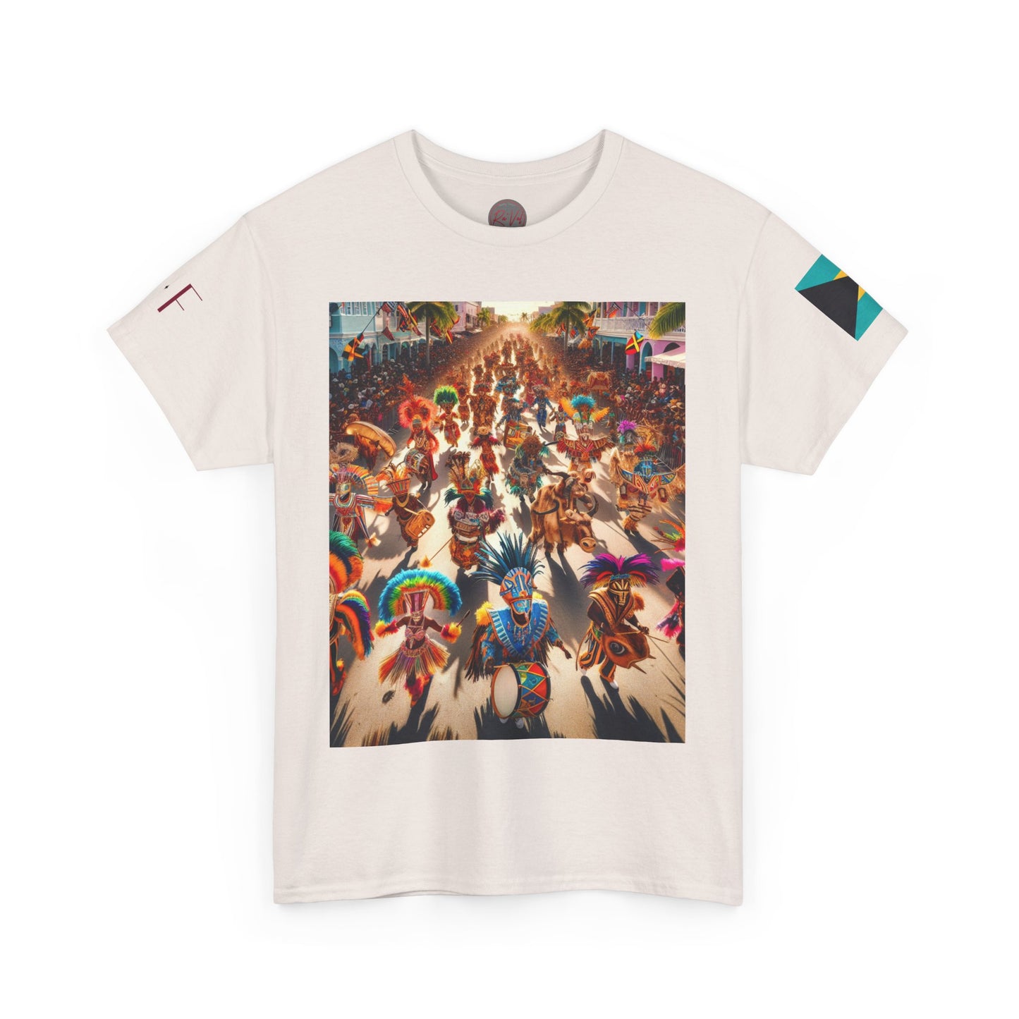 Vibrant Junkanoo Festival Tee