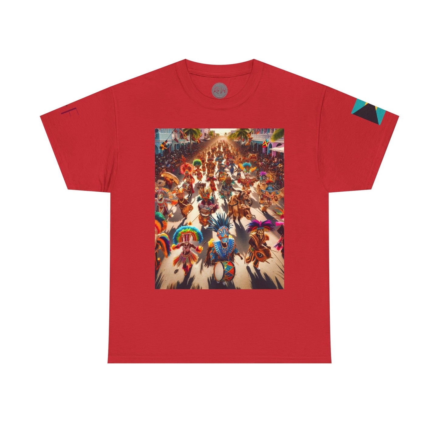 Vibrant Junkanoo Festival Tee