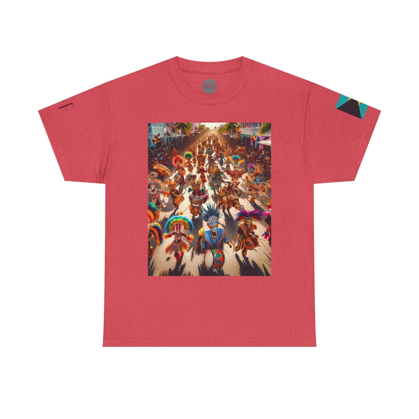 Vibrant Junkanoo Festival Tee