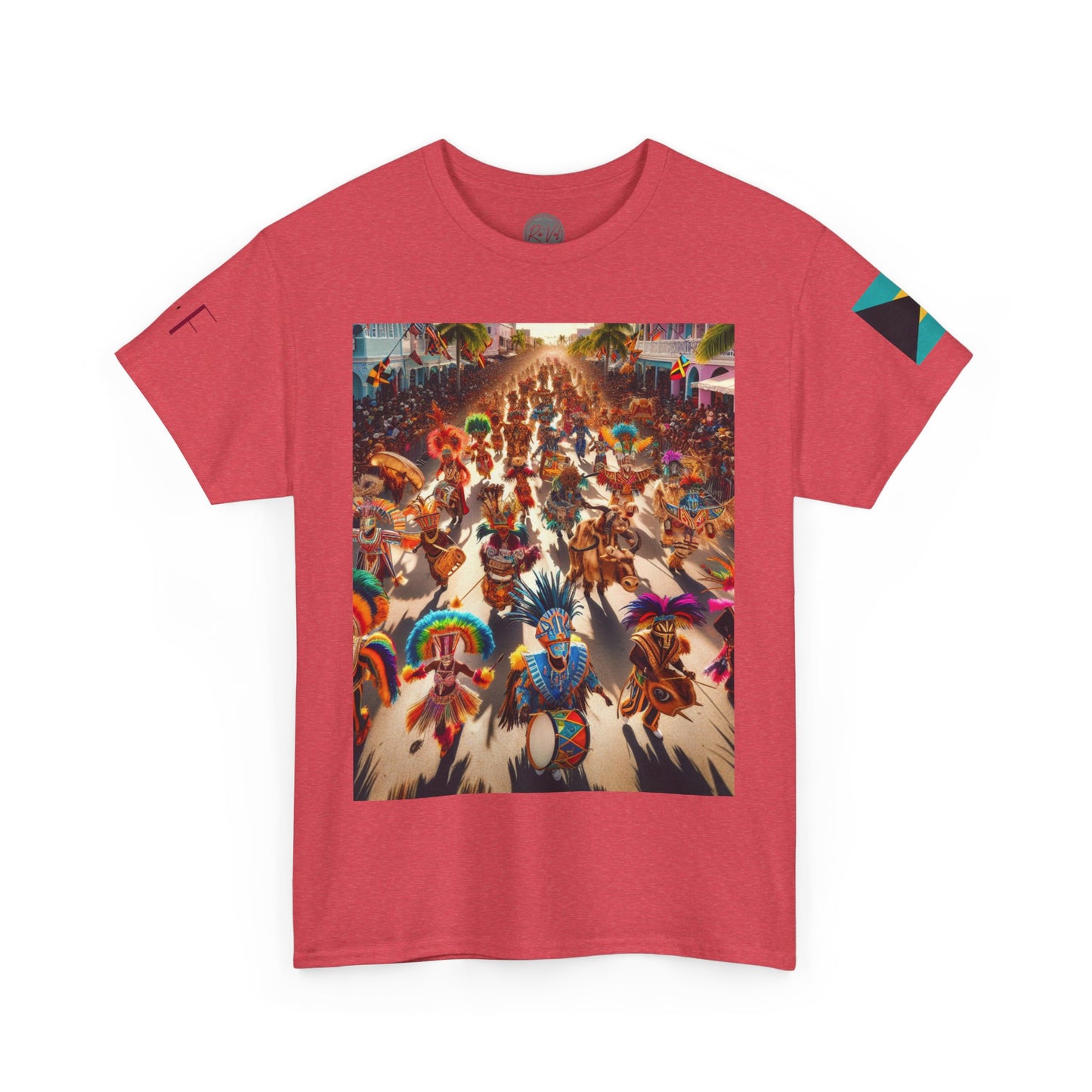 Vibrant Junkanoo Festival Tee