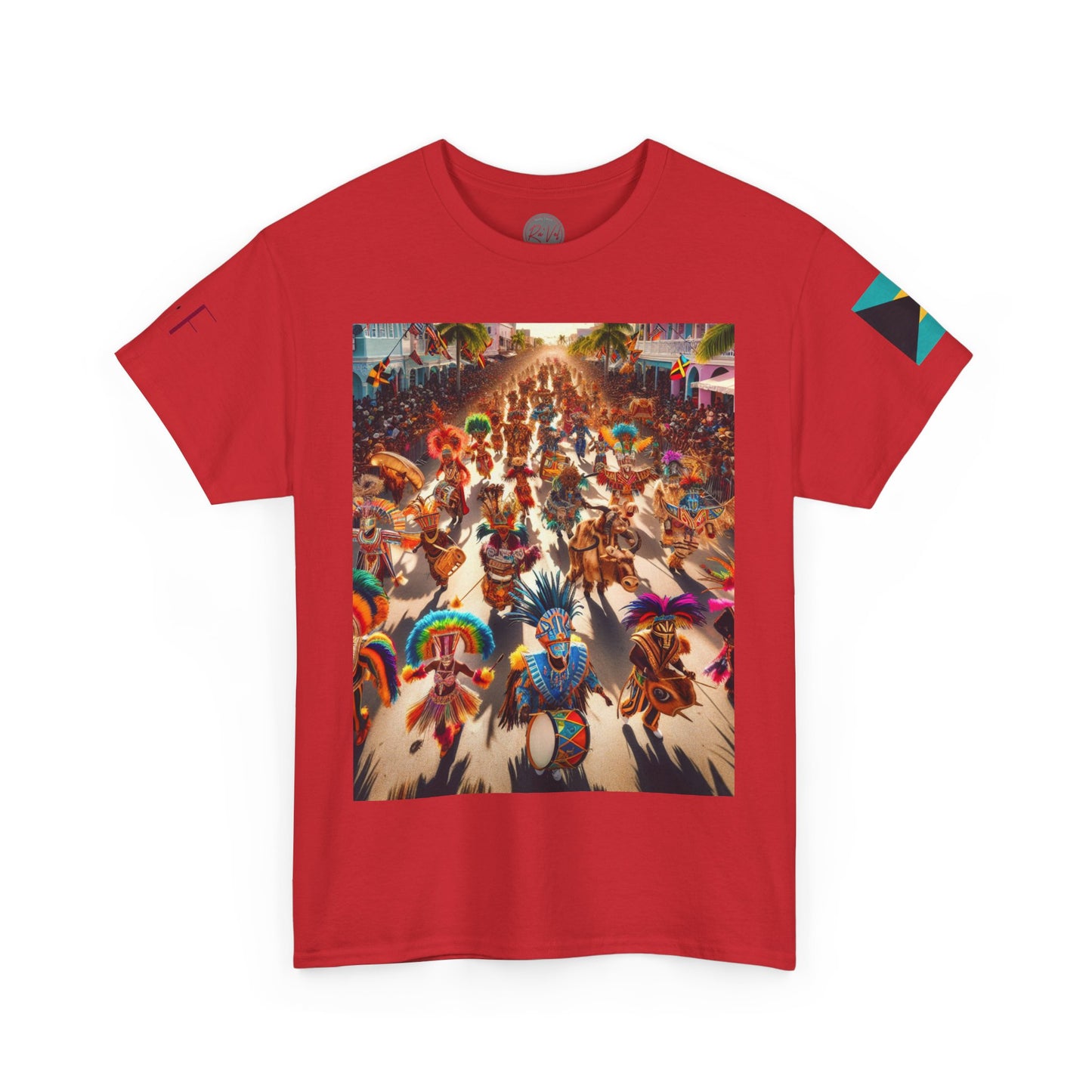 Vibrant Junkanoo Festival Tee