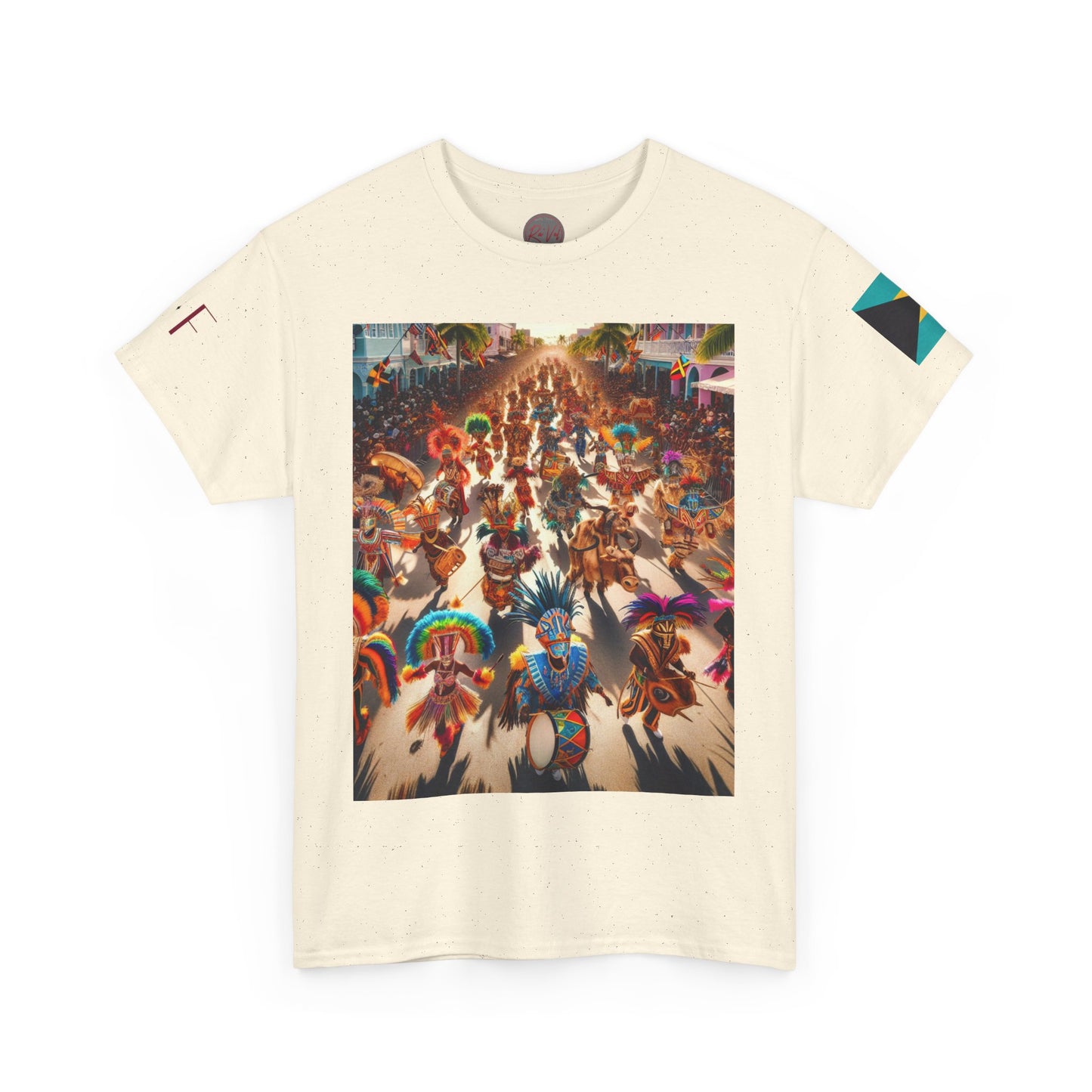 Vibrant Junkanoo Festival Tee