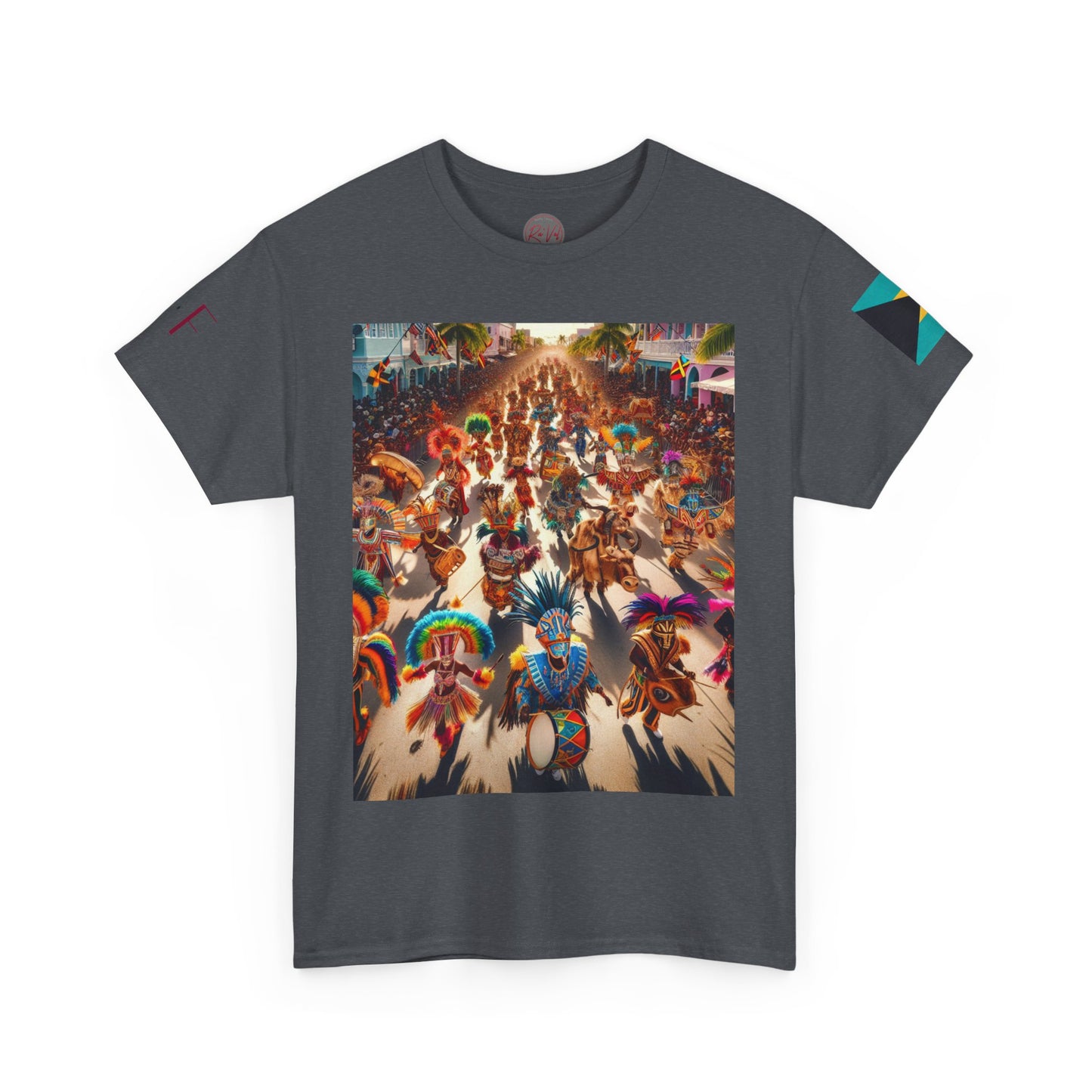 Vibrant Junkanoo Festival Tee