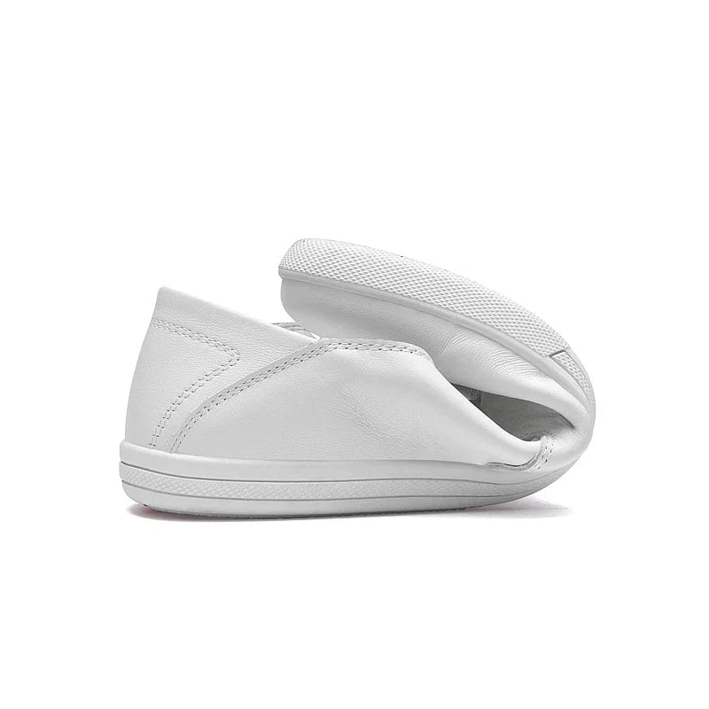 White Moccasin Men's Loafers