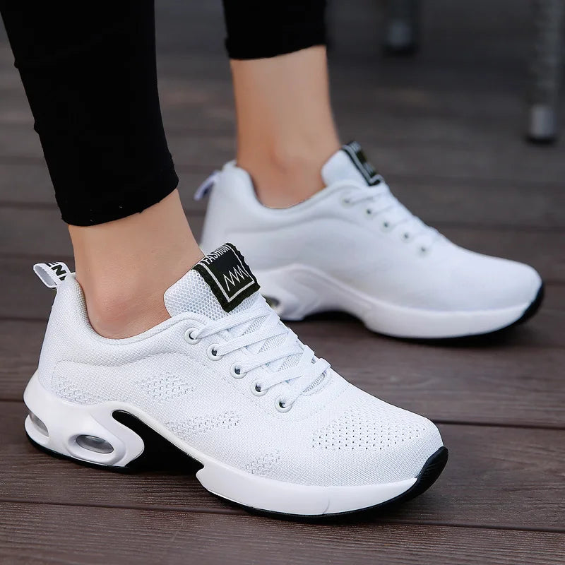 Women Fashion Mesh Work Sneakers