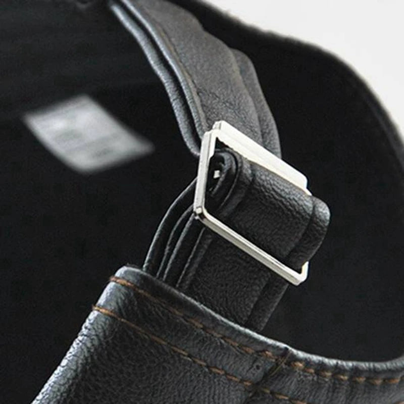 Jamont 1 Piece Leather Baseball Cap