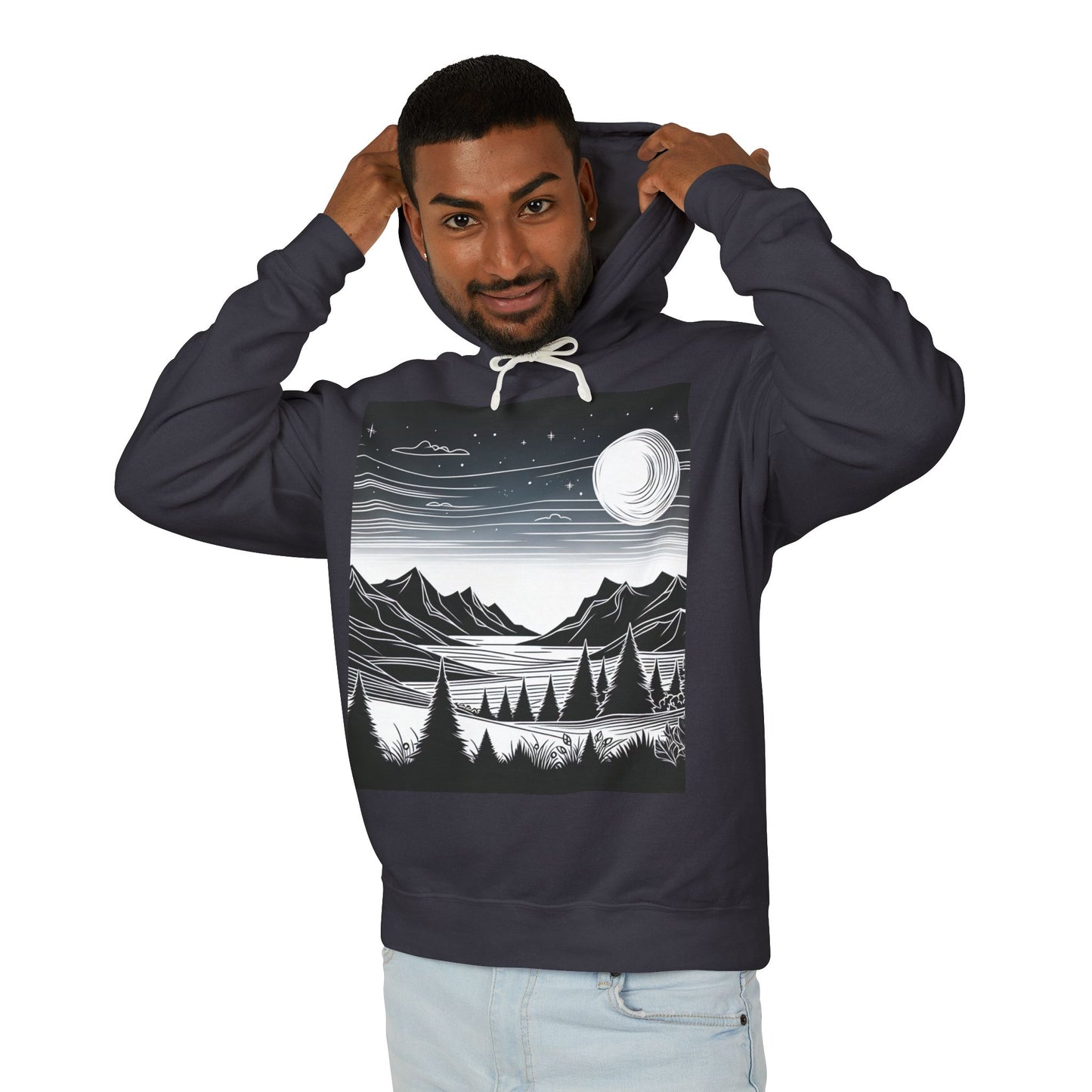 Day/Night Hooded Sweatshirt