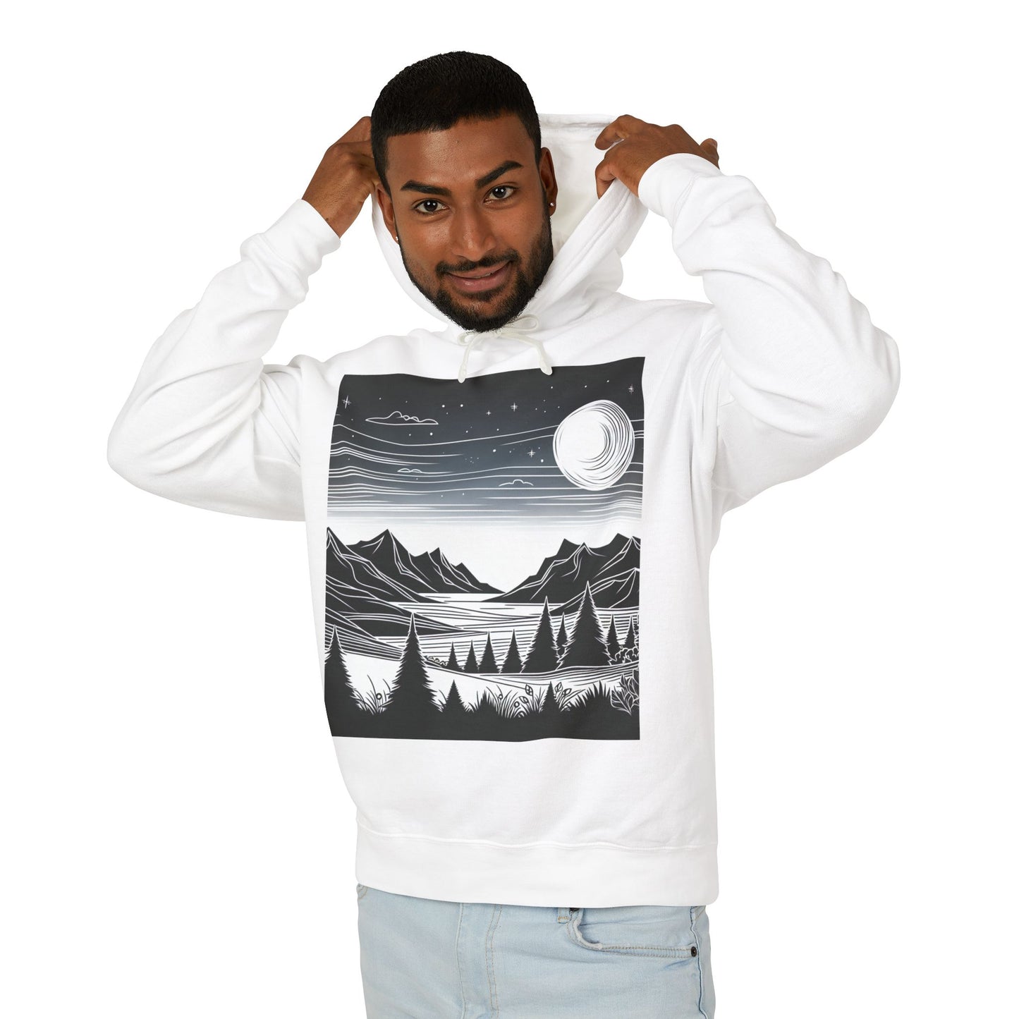 Day/Night Hooded Sweatshirt