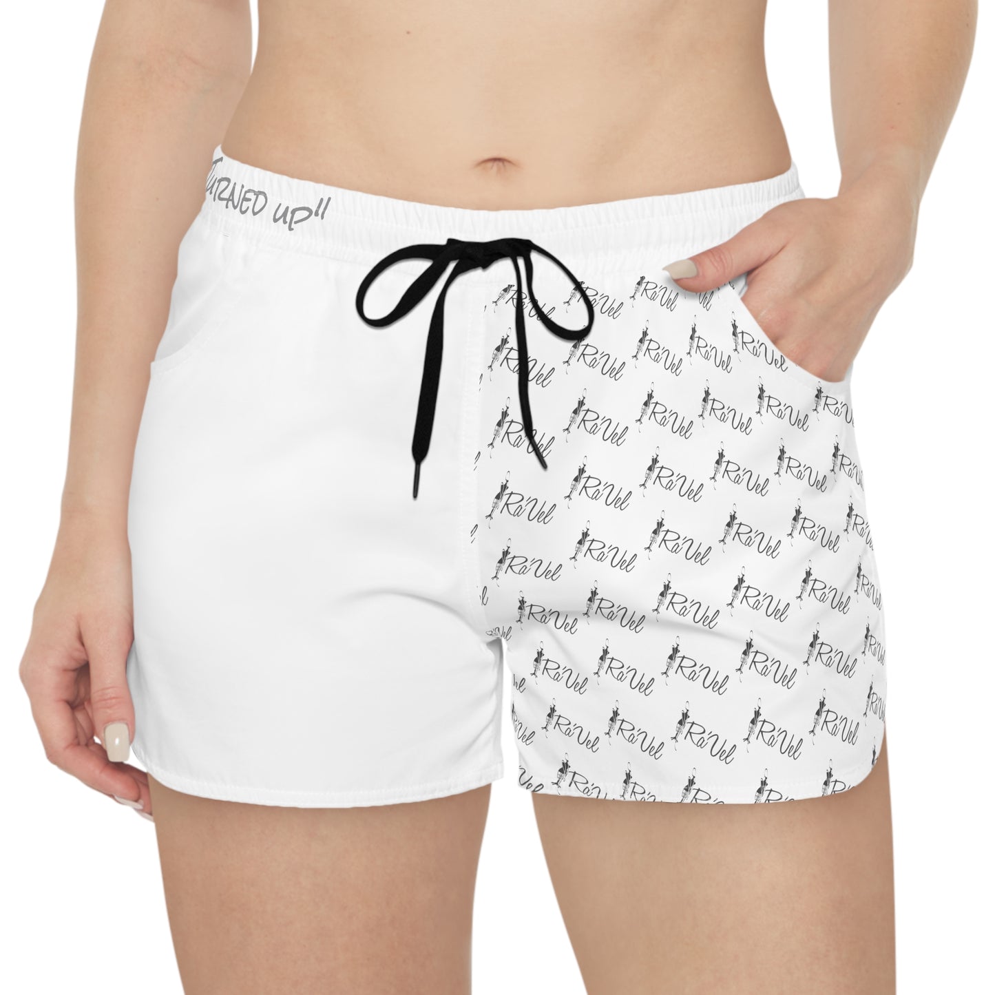 Female Black Signature Casual Shorts