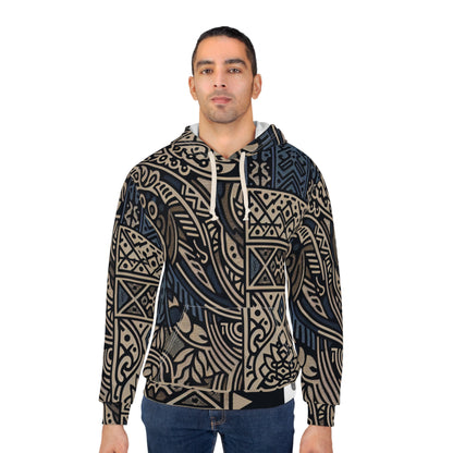 Abstract Camo Hoodie