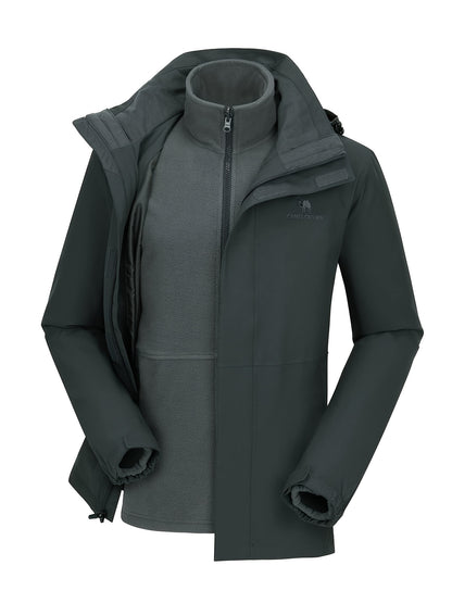 Men's Cashmere Mountain Ski Jacket