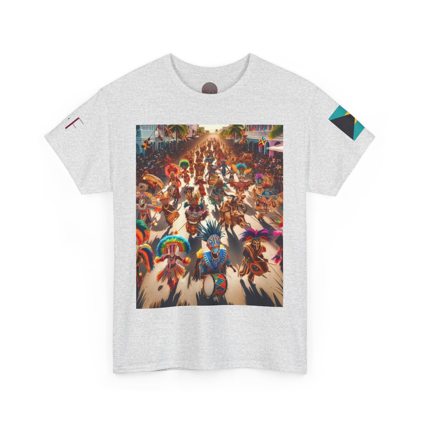 Vibrant Junkanoo Festival Tee