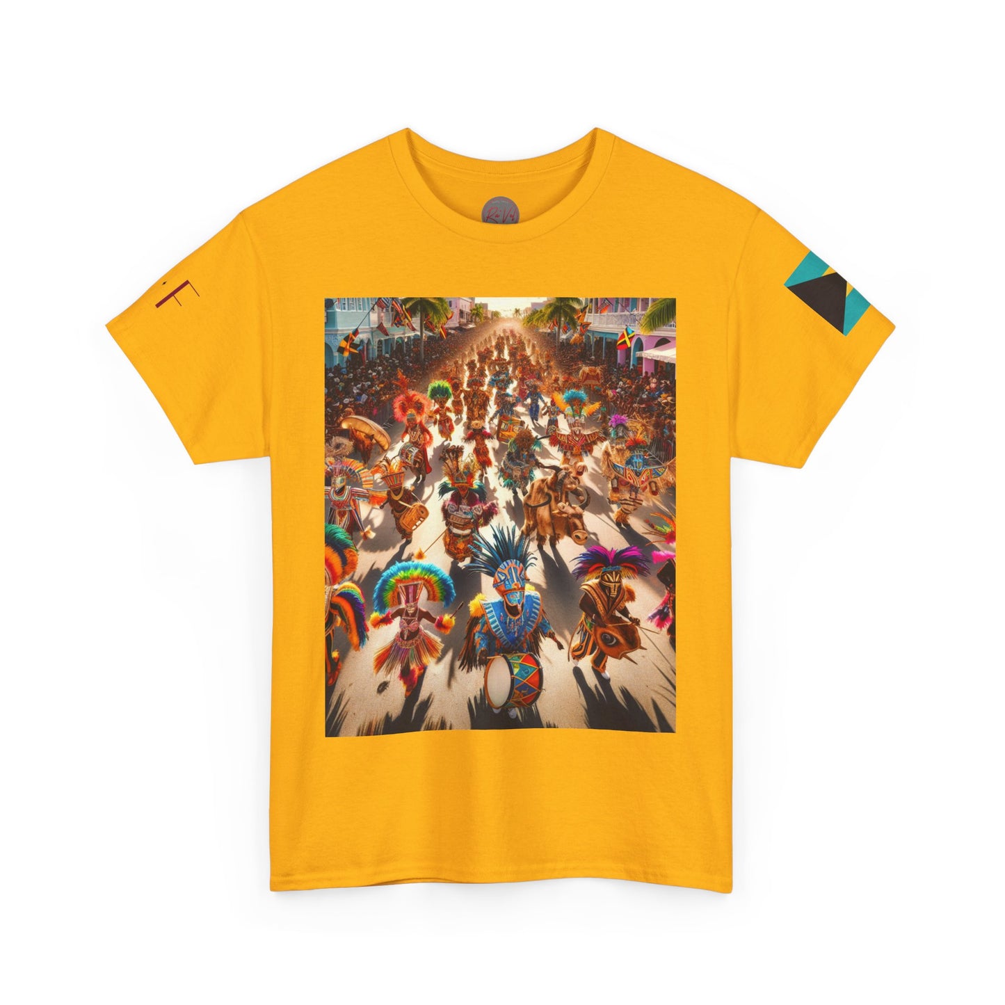 Vibrant Junkanoo Festival Tee