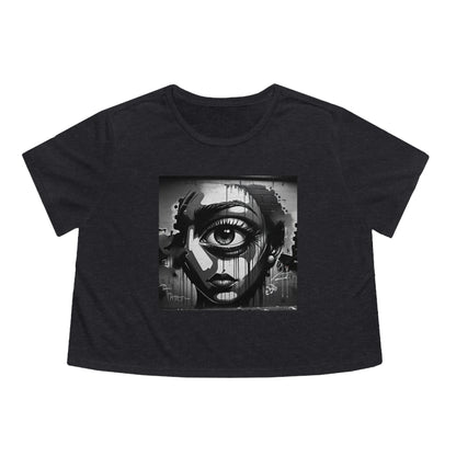 Cropped Shadow Women's Tee