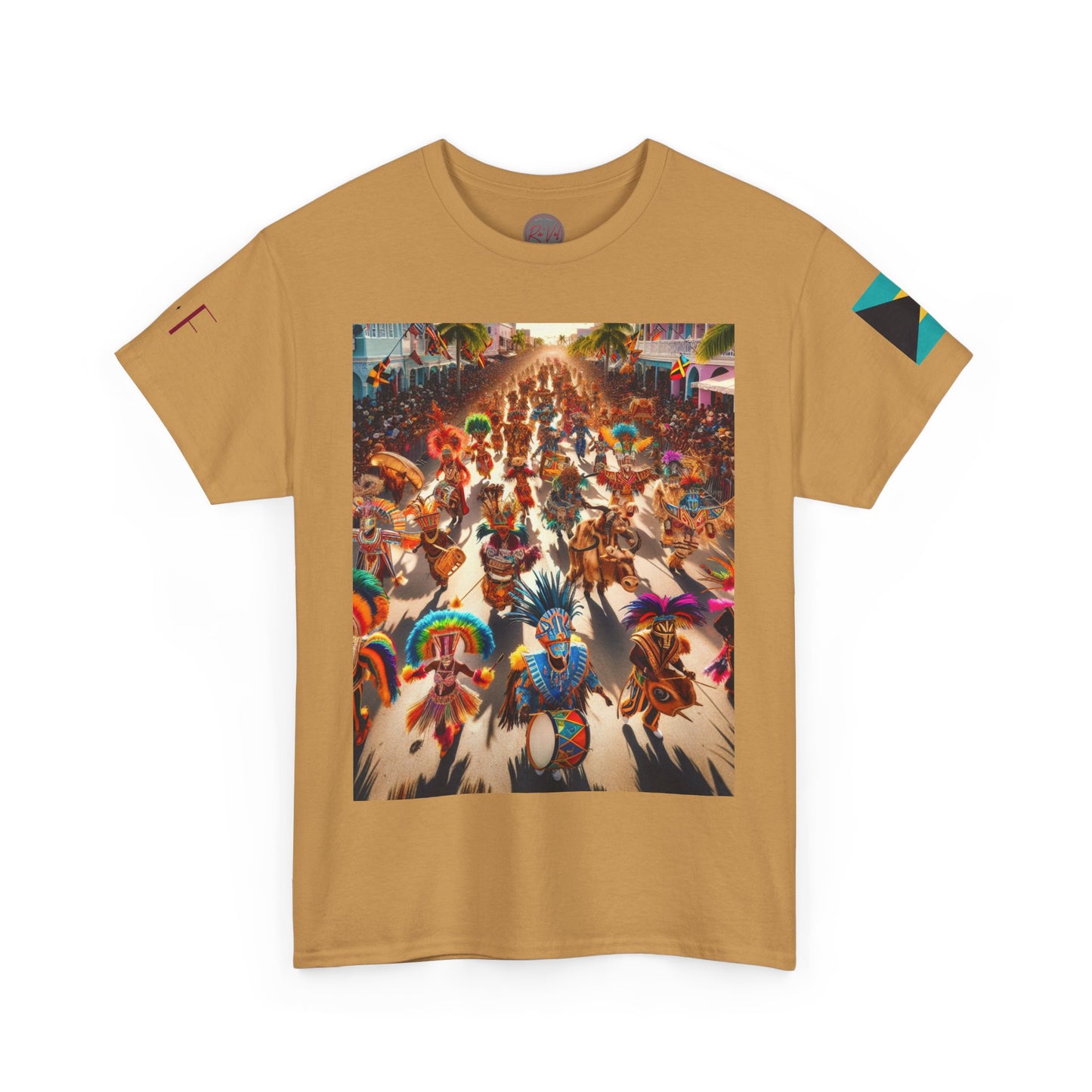 Vibrant Junkanoo Festival Tee