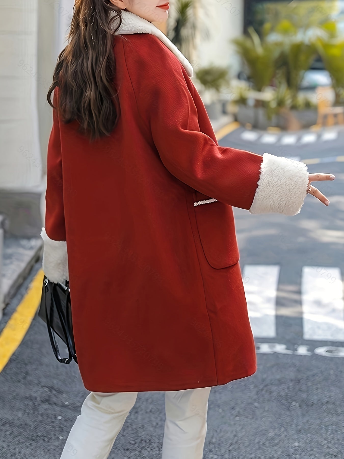 Cozy Winter Coat- Long Sleeve Mid-Length