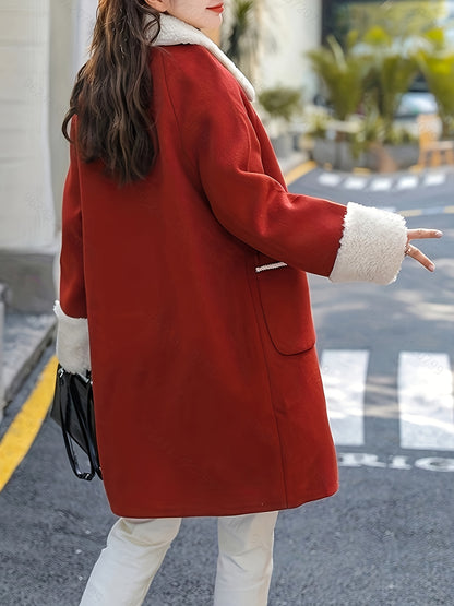Cozy Winter Coat- Long Sleeve Mid-Length