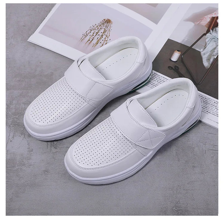 YBQJOO Women Casual Comfortable Platform Nurse Work Shoes