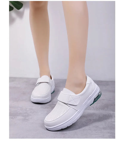 YBQJOO Women Casual Comfortable Platform Nurse Work Shoes