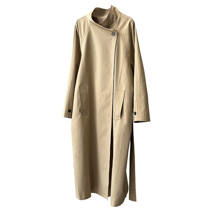 Yan Shuang Retro Stand Trench Coat