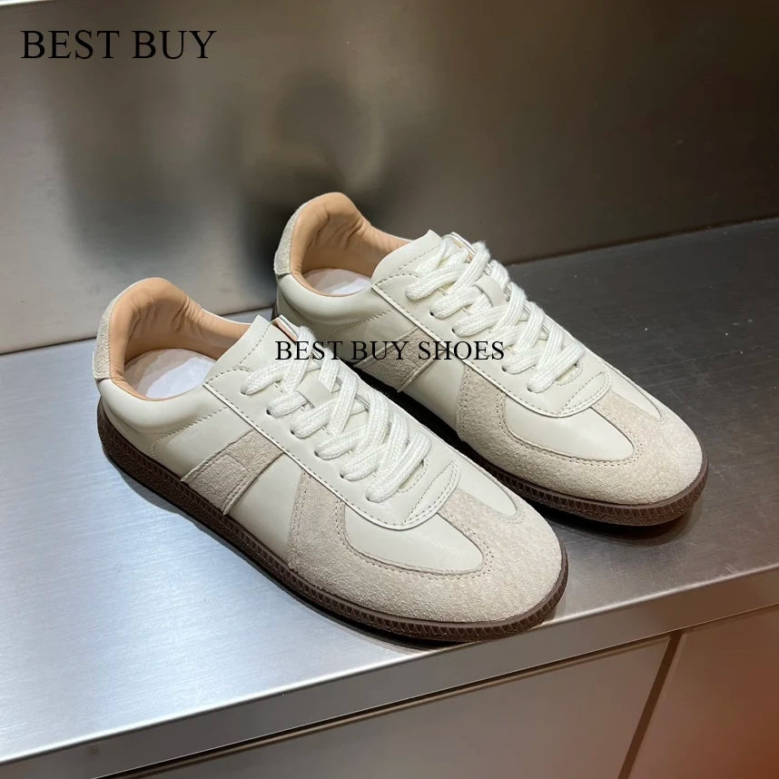 BAST Leather Women Casual Sneakers