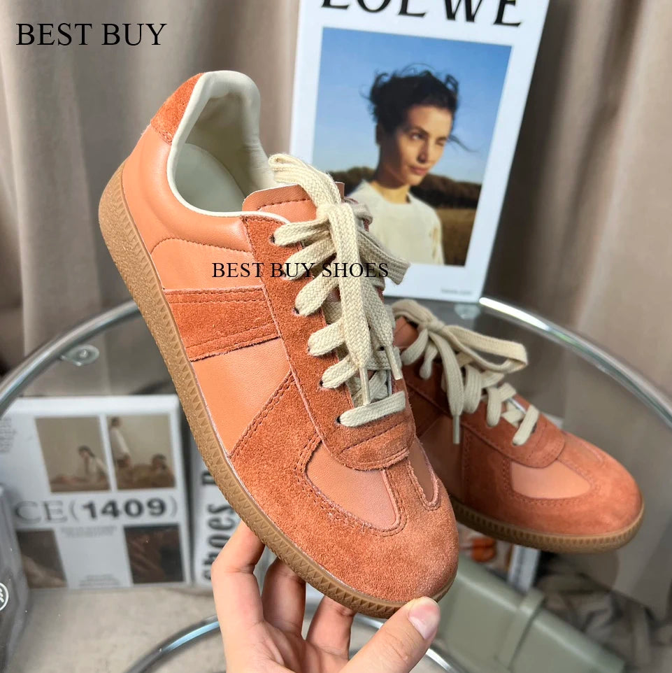 BAST Leather Women Casual Sneakers