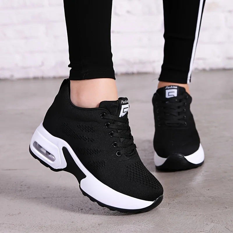 Women Fashion Mesh Work Sneakers