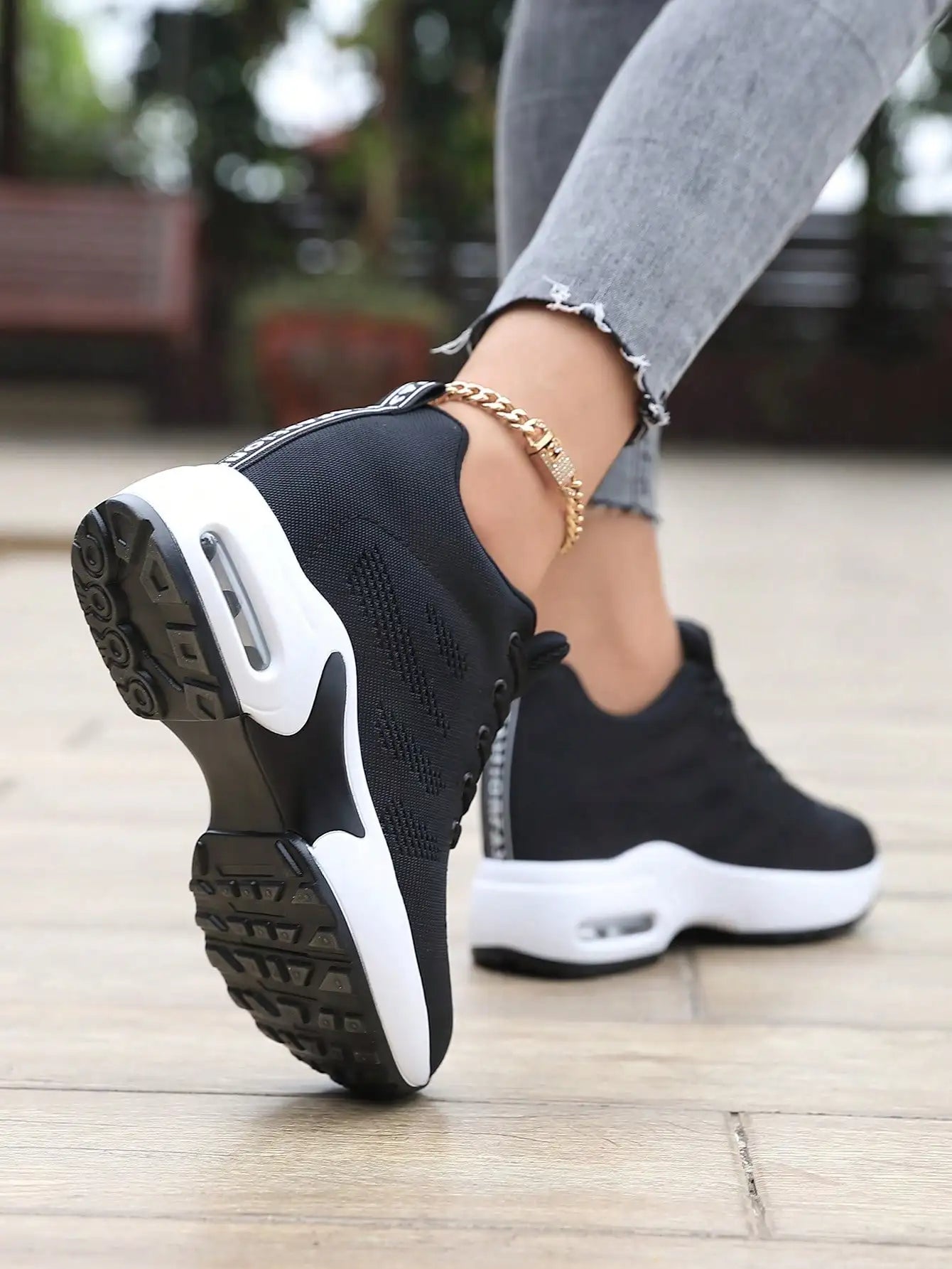 Women Fashion Mesh Work Sneakers