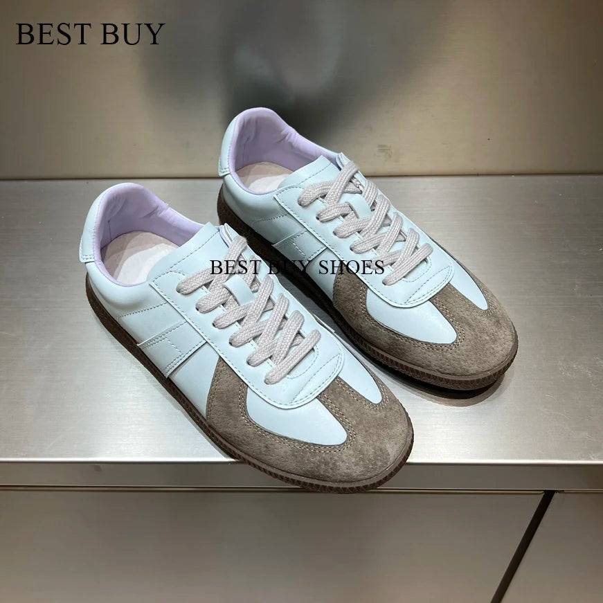 BAST Leather Women Casual Sneakers