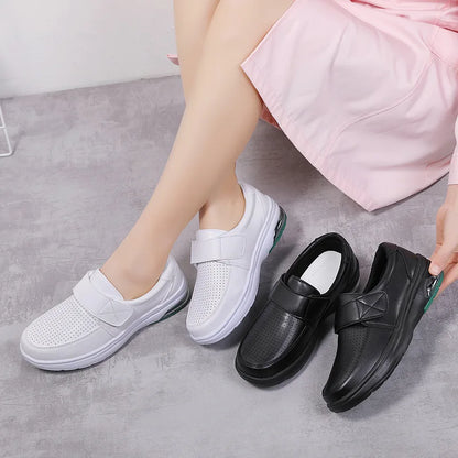 YBQJOO Women Casual Comfortable Platform Nurse Work Shoes