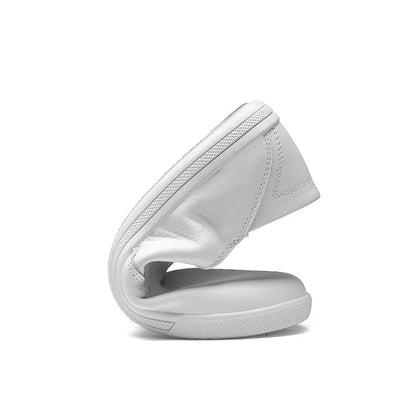 White Moccasin Men's Loafers