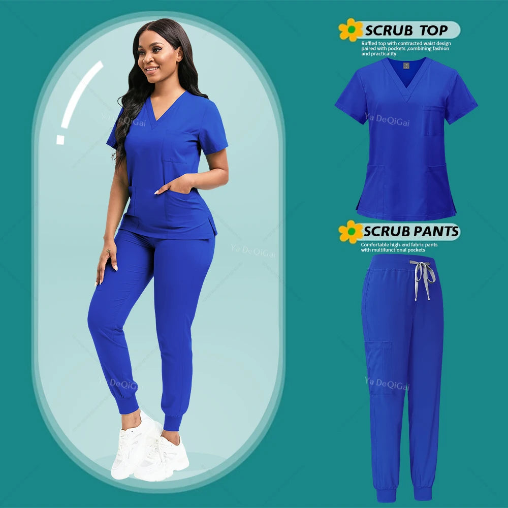 Ya DeQiGai Unisex Scrubs Set