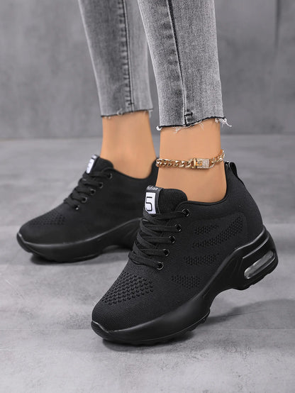 Women Fashion Mesh Work Sneakers