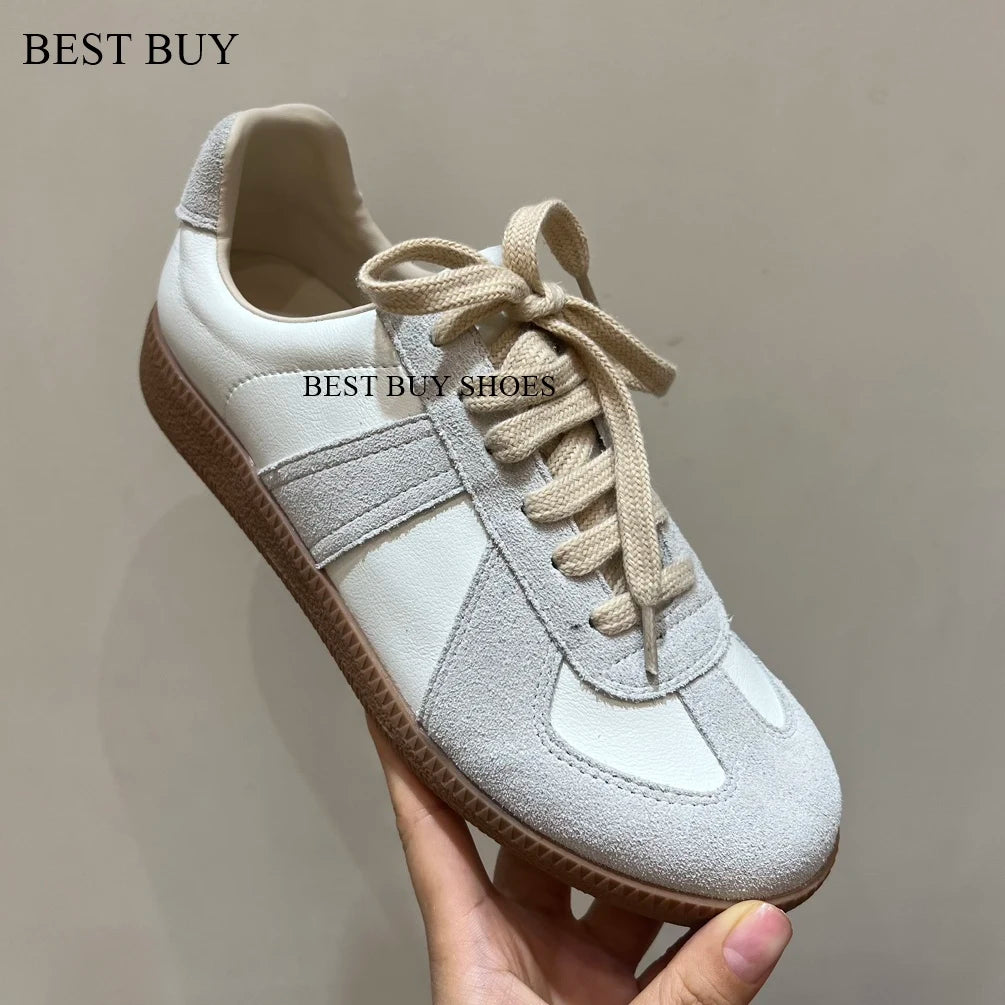 BAST Leather Women Casual Sneakers