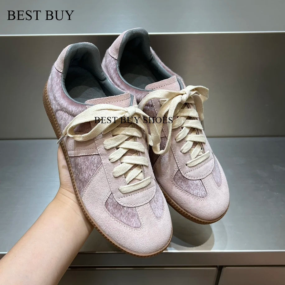 BAST Leather Women Casual Sneakers