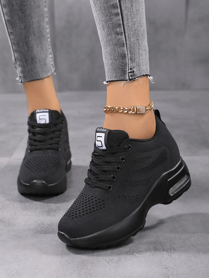 Women Fashion Mesh Work Sneakers