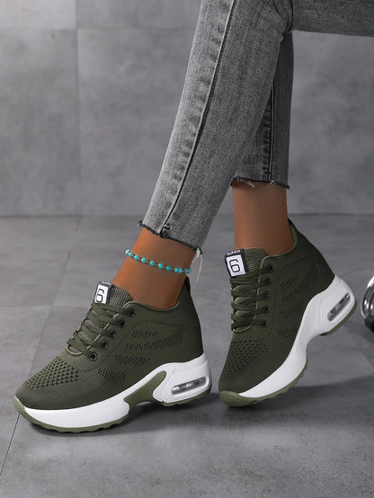 Women Fashion Mesh Work Sneakers