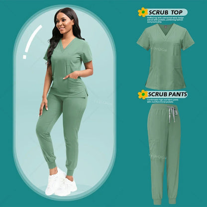 Ya DeQiGai Unisex Scrubs Set