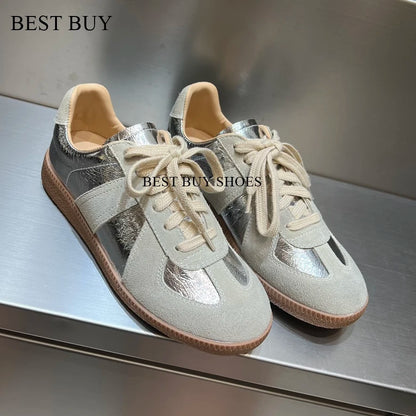 BAST Leather Women Casual Sneakers