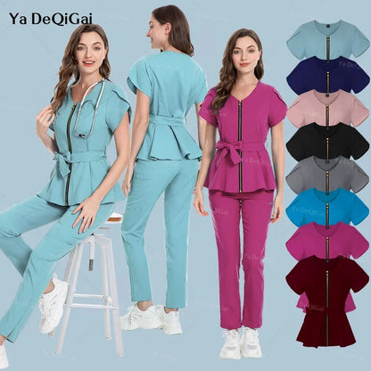 New Fashion Nurse Clinical Uniform Set