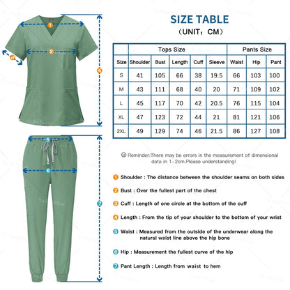 Ya DeQiGai Unisex Scrubs Set