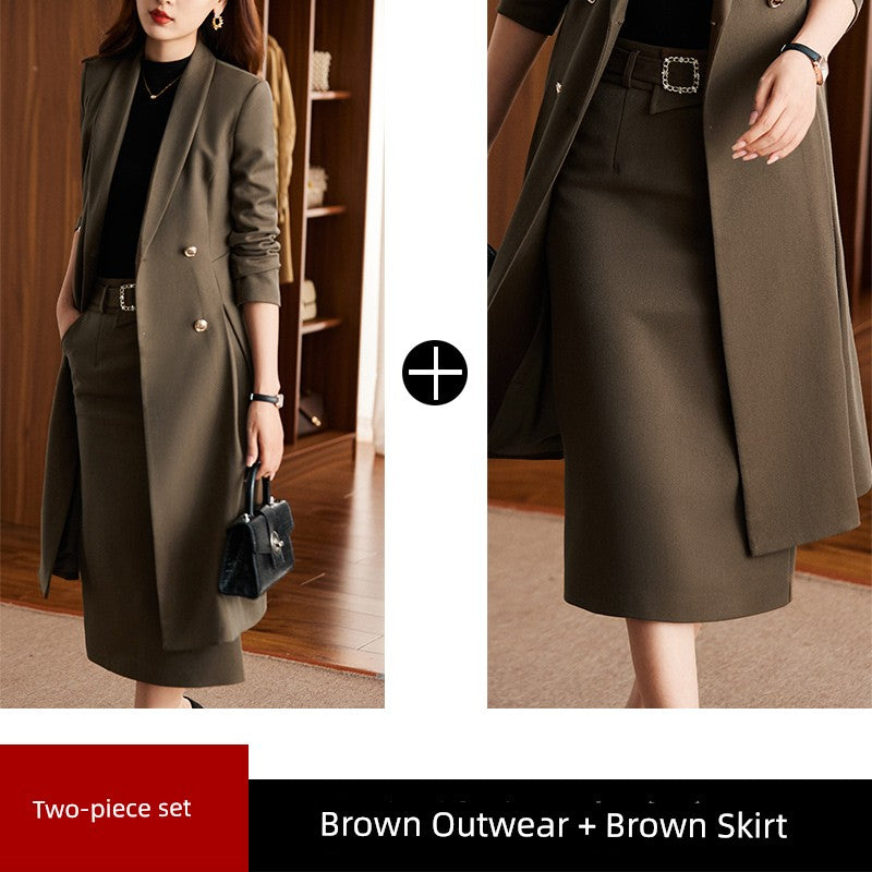 Double Breasted Female Fashion Trench