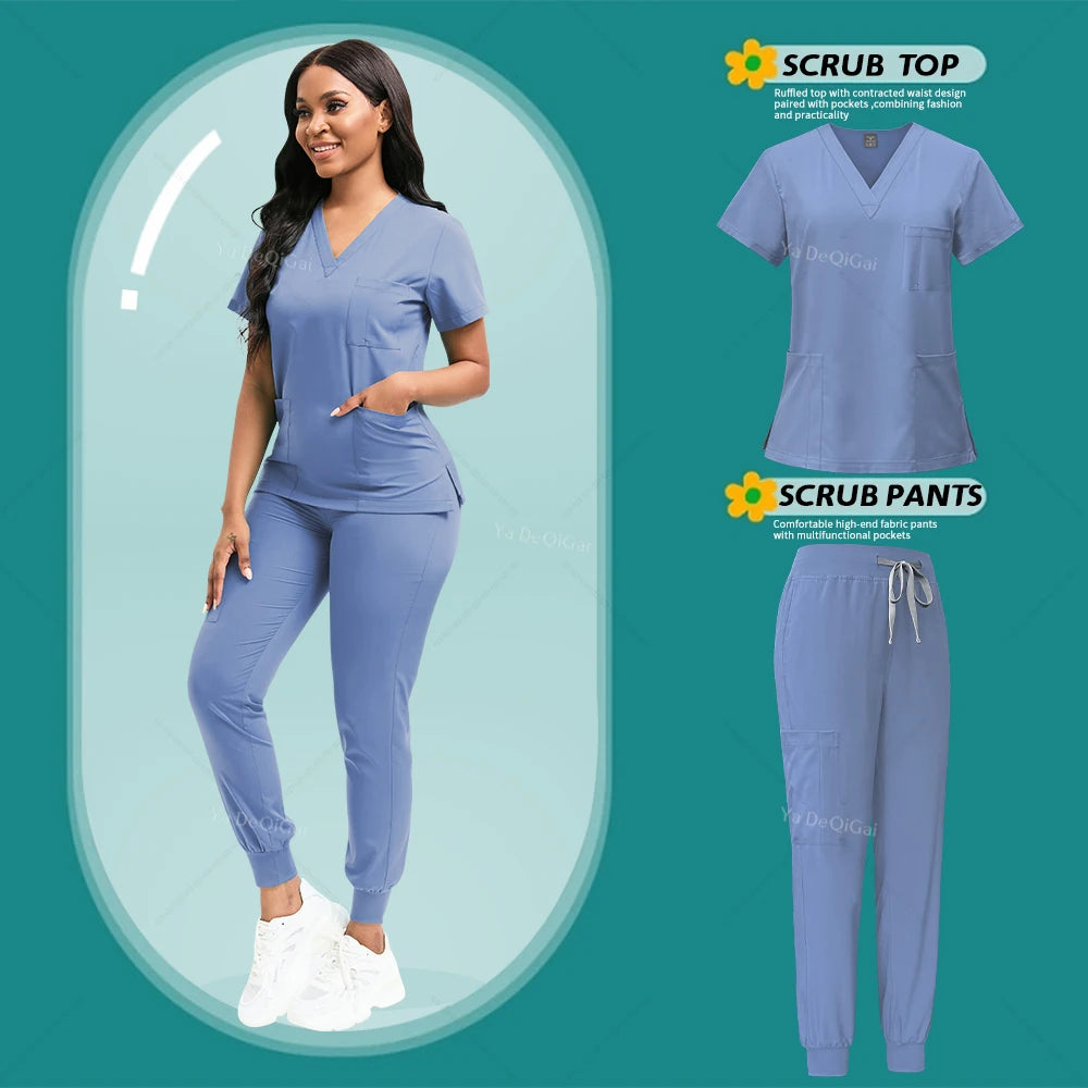 Ya DeQiGai Unisex Scrubs Set