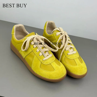 BAST Leather Women Casual Sneakers