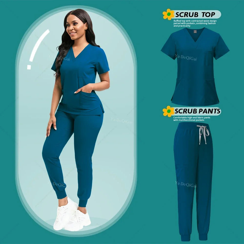 Ya DeQiGai Unisex Scrubs Set